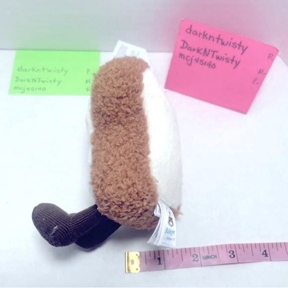 BNWT JELLYCAT AMUSEABLE TOAST BAG CHARM - Picture 5 of 14